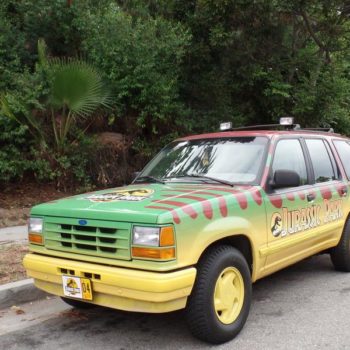 Jurassic Park vehicle wrap