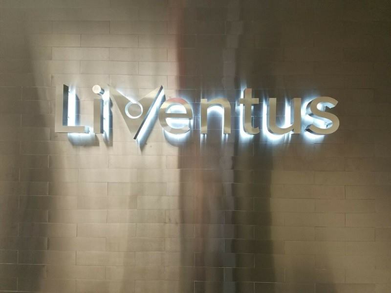 Liventus contour cut signage backlight