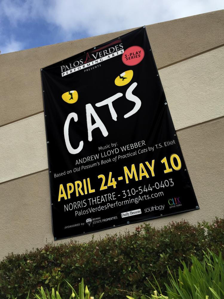 Portfolio banner for CATS musical