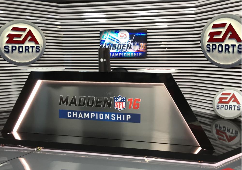 Event graphics for Madden 16 Championship