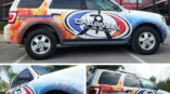 chapman car wrap