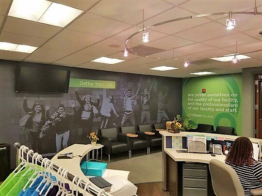 better your life wall mural