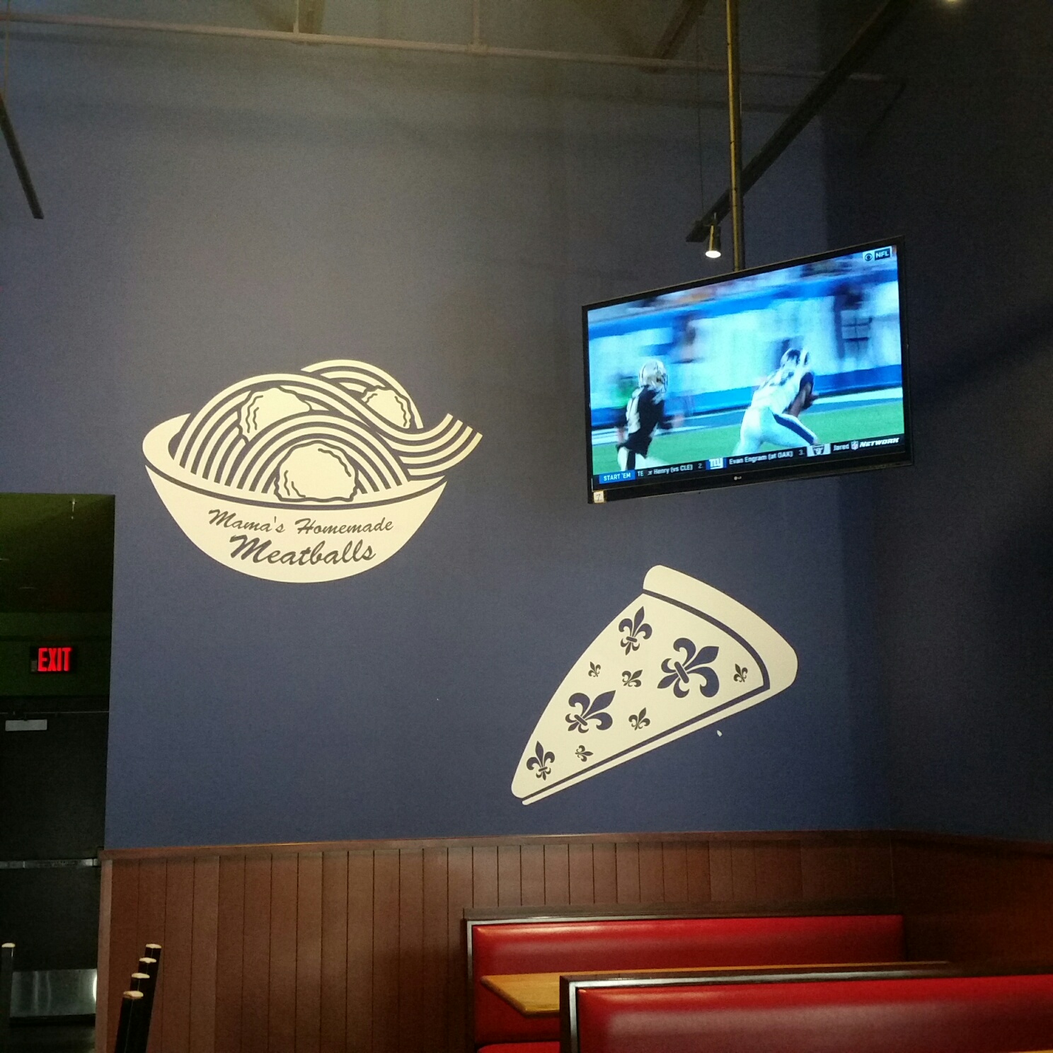 pizza restaurant wall decals