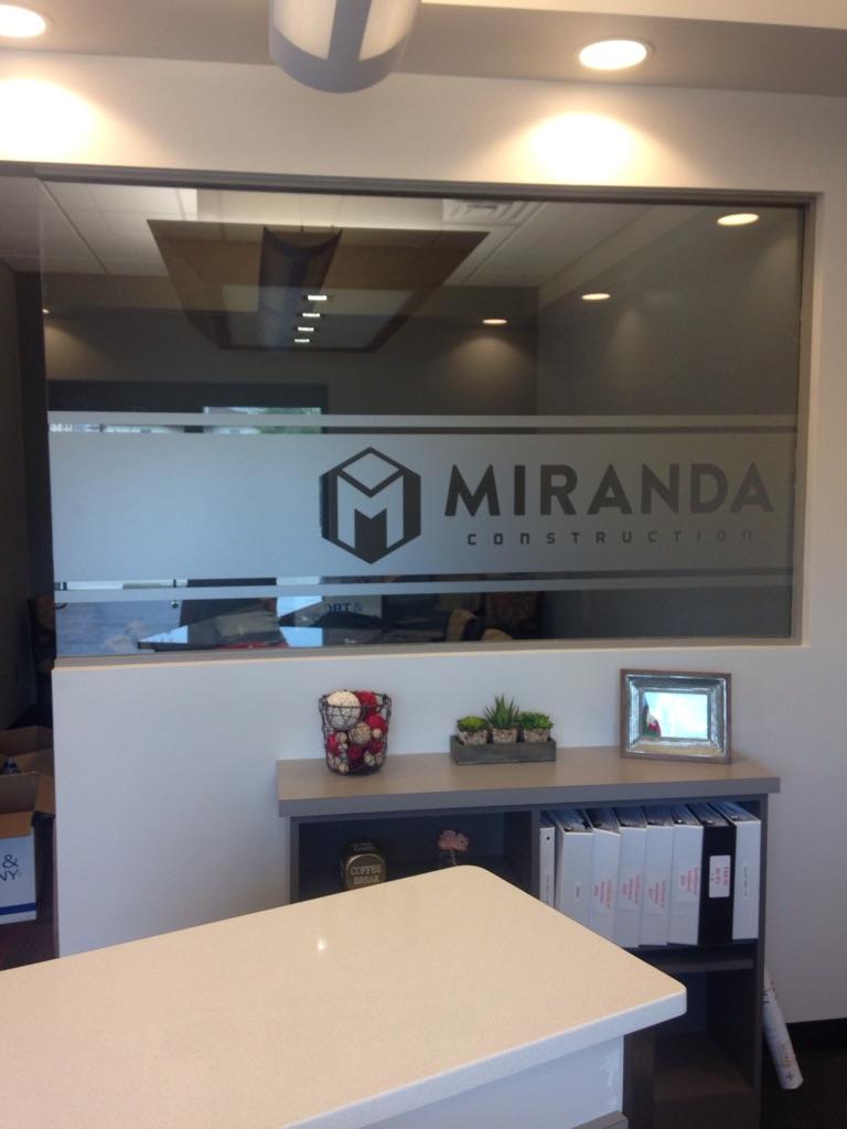 miranda construction window glass design