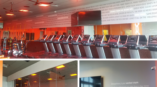 Collage of wall decals for sports center created by SpeedPro 