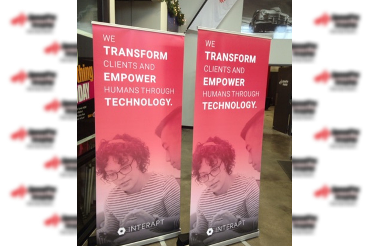 interapt standing banners