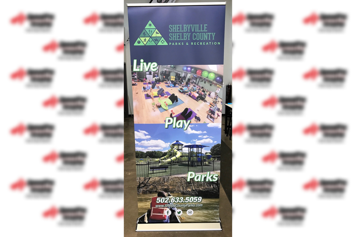 shelby county parks standing banner