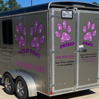 mobile business trailer wrap magnolia tx