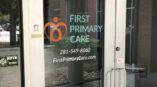 first primary care front door window signage magnolia tx