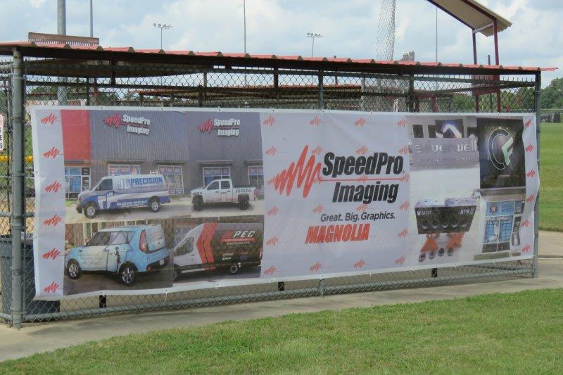 speedpro magnolia mesh banner for sports
