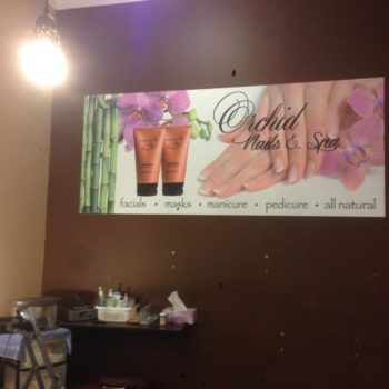 Orchid Nails & Spa Poster