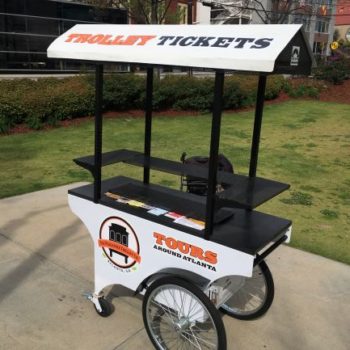 Wrapped Ticket Trolley