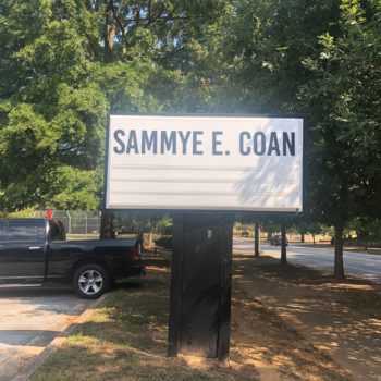 Sammye E. Coan Business sign