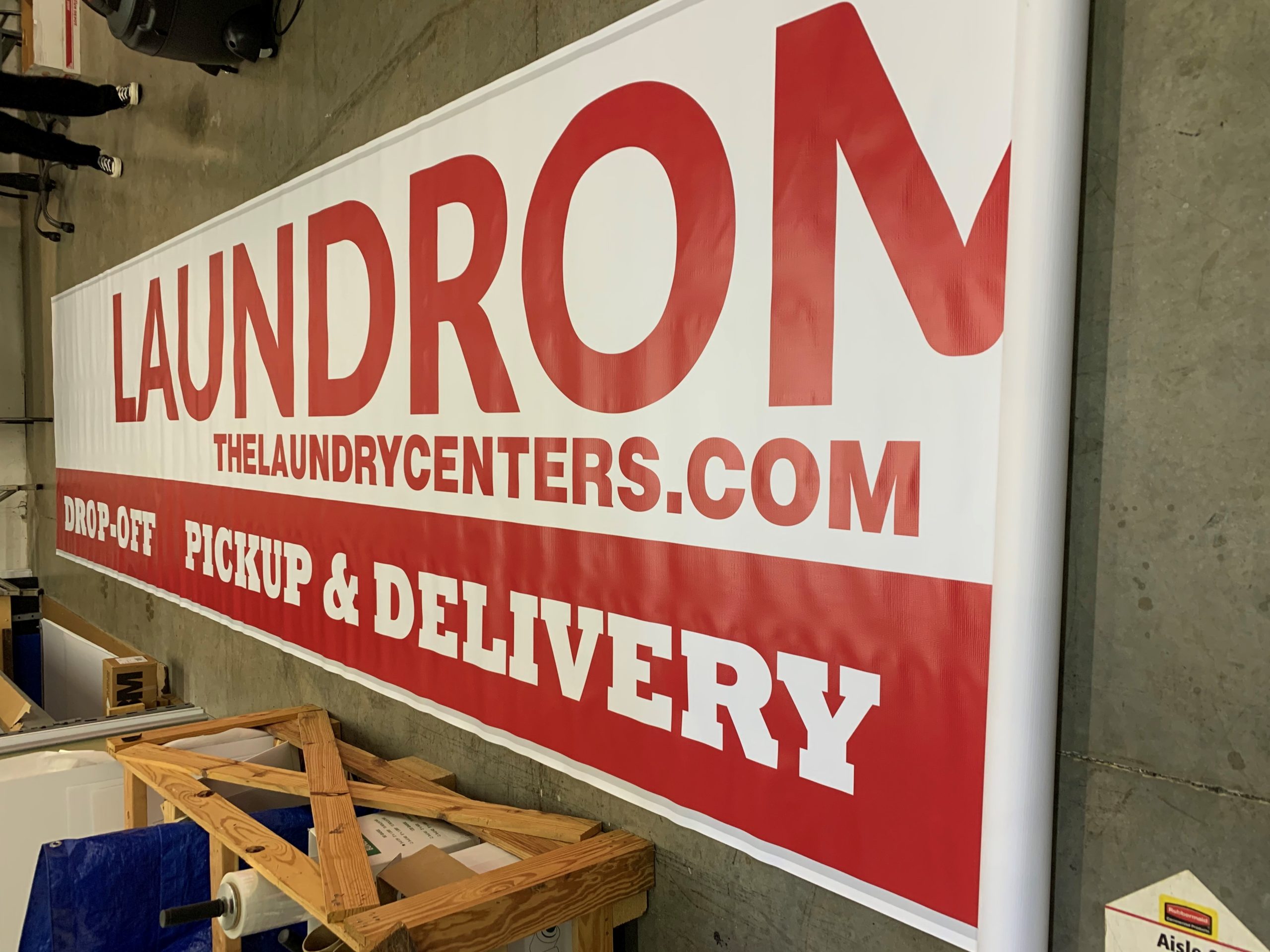 Laundry centers banner
