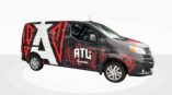Atlanta Dream Vehicle Wrap WNBA passenger sider