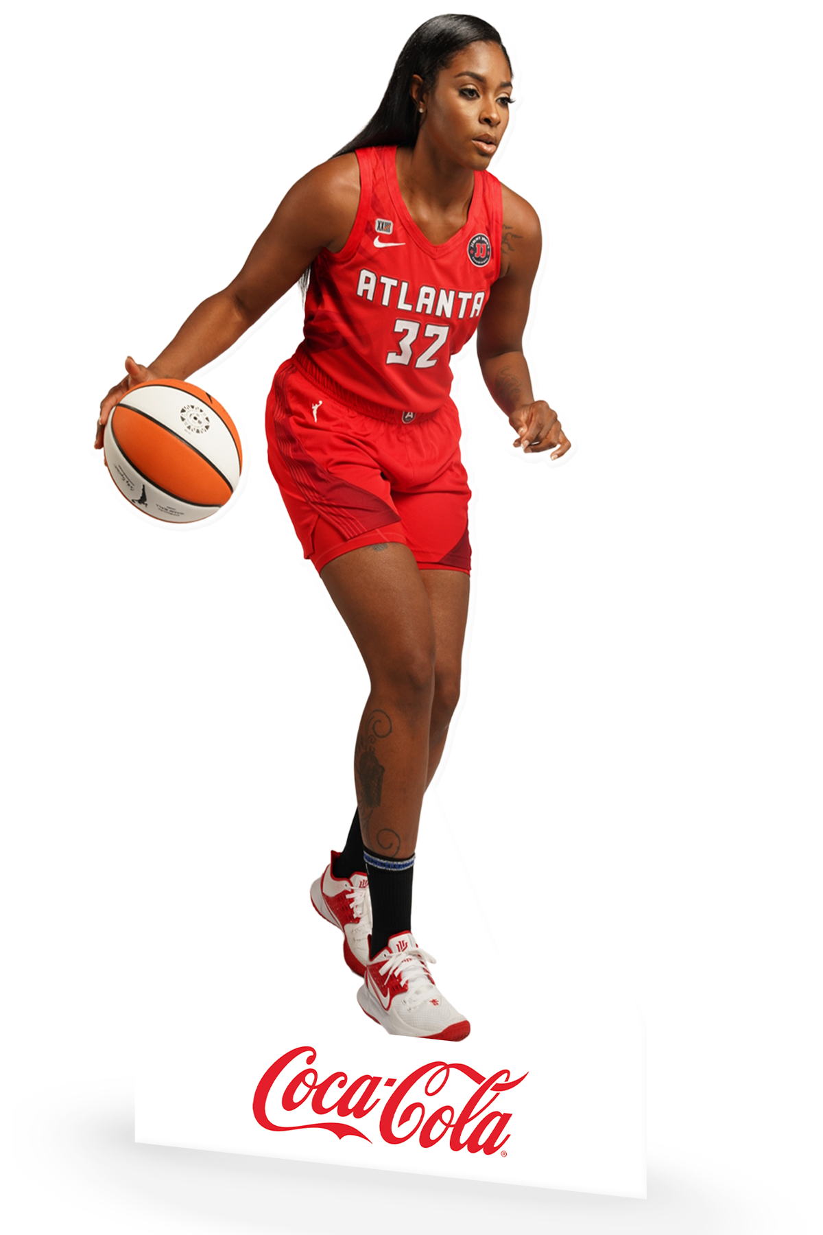 Cheyenne Parker WNBA Atlanta Dream team life size cutout