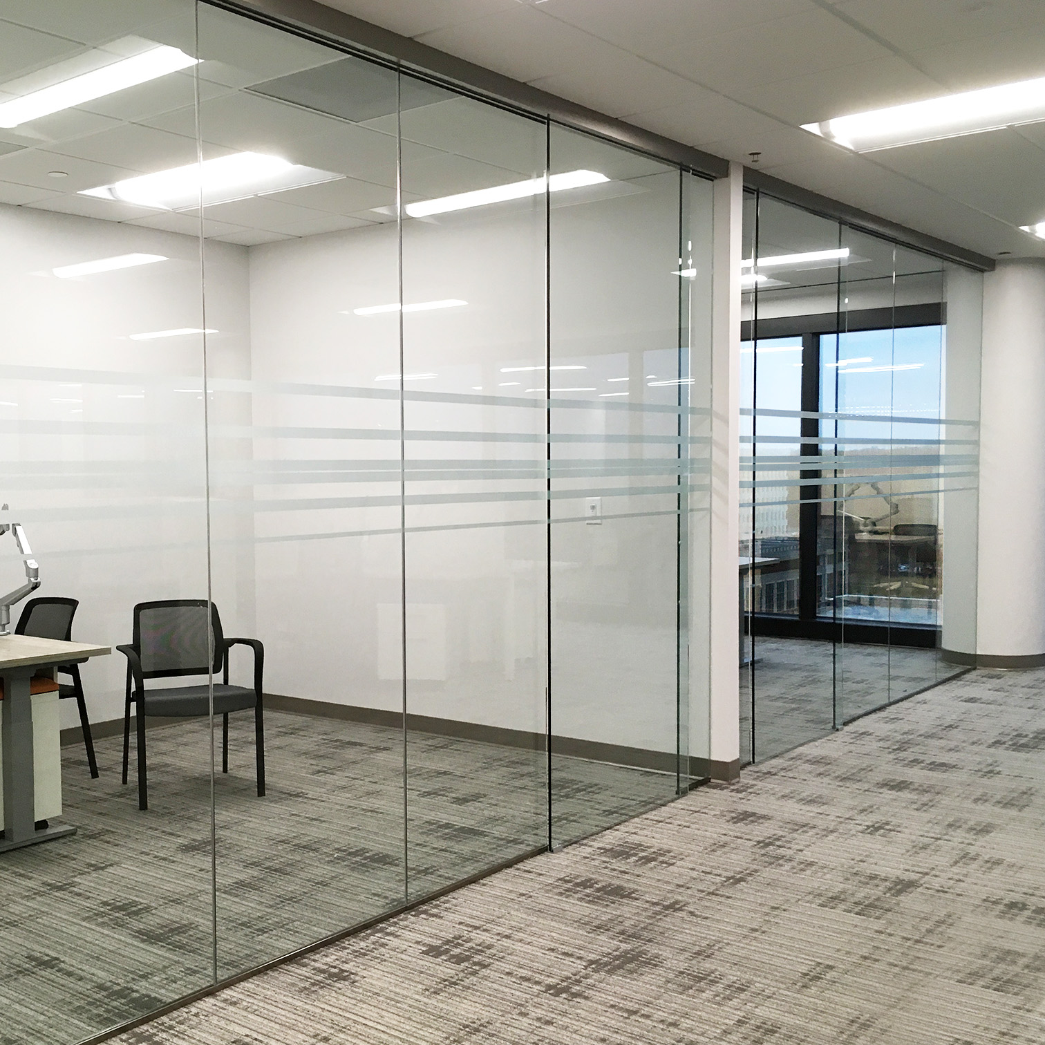 Corporate Office Frosted Glass