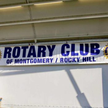 Outdoor Sign for the Rotary Club of Montgomery / Rocky Hill
