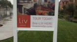 Custom sign advertising for Live Avandia. 