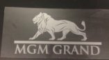 A wall graphic for MGM Grand