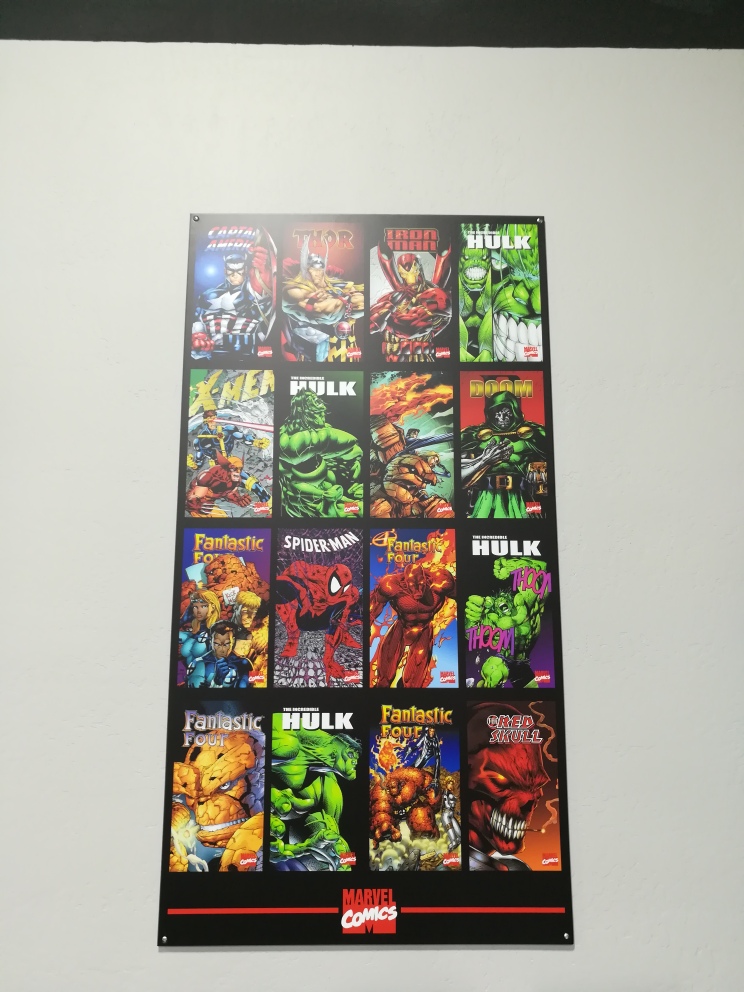Marvel Comics wall banner