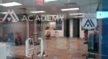 Academy Mortgage Corporation window lettering