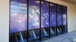 Anytime Fitness outdoor window decals