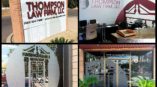 Thompson law Firm monument signage examples