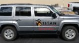 Titan Solar Power vehicle wrap