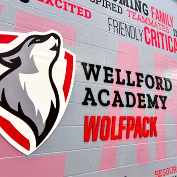 SpeedPro Mesa Gilbert Arizona Custom Acrylic Indoor Signs for Schools
