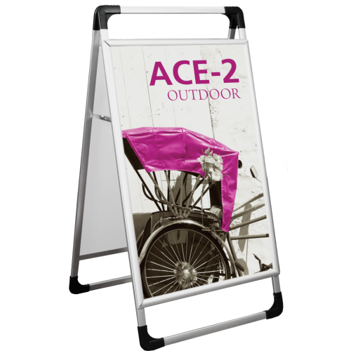 Ace 2 Outdoor Sign Stand 28.87"w x 35"h