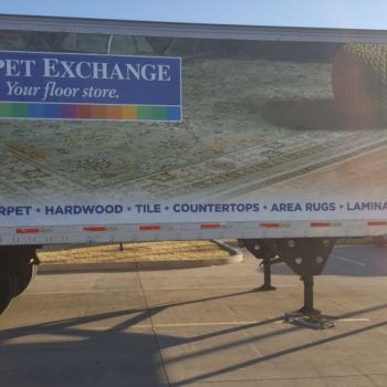 Carpet Exchanger truck trailer wrap