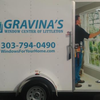 Gravinas Window Center trailer wrap