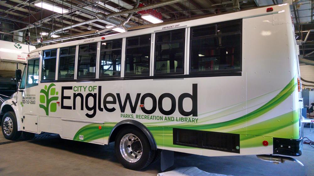 City of Englewood bus wrap