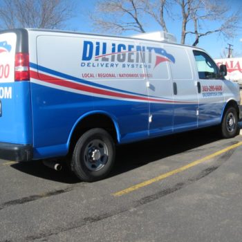Diligent Delivery Systems van wrap