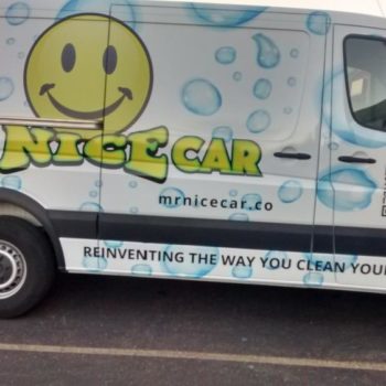 Mr Nice Car van wrap