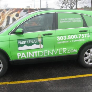 Paint Denver car wrap