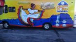 Arepa House graphic food truck wrap