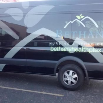 Bethany Nursing and Rehab Center van wrap