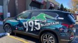 99.5 The Mountain Radio SUV wrap