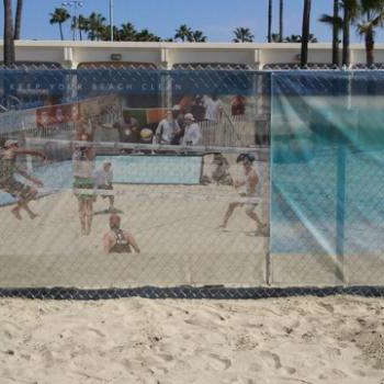 sand volleyball banner