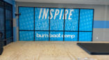 Burn bootcamp wall graphic