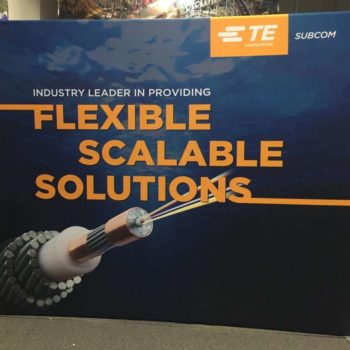 TE connectivity display banner