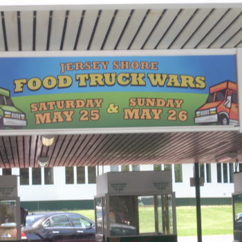 Monmouth Park Jersey Shore Foodtruck Wars Outdoor Signage
