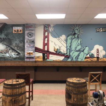 Monmouth Park Brewery Wall Mural / Wall Graphics