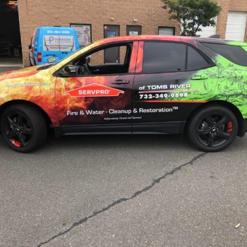 ServPro Tom's River Car / Vehicle Wrap with Custom Graphics