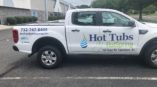 Hot Tubs by Hot Spring Vinyl Truck Graphics and Lettering
