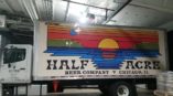 Hunterdon Brewing Half Acre Box Truck Wrao