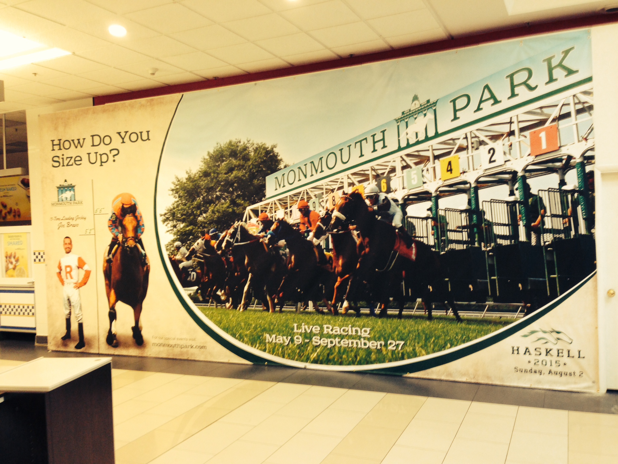 Monmouth Park Large Banner