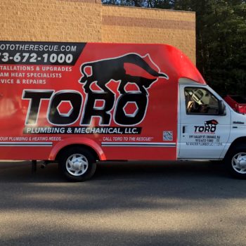 Toro Mechanical Small Box Utility Truck Wrap